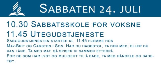 Sabbaten 26. juli 2021
